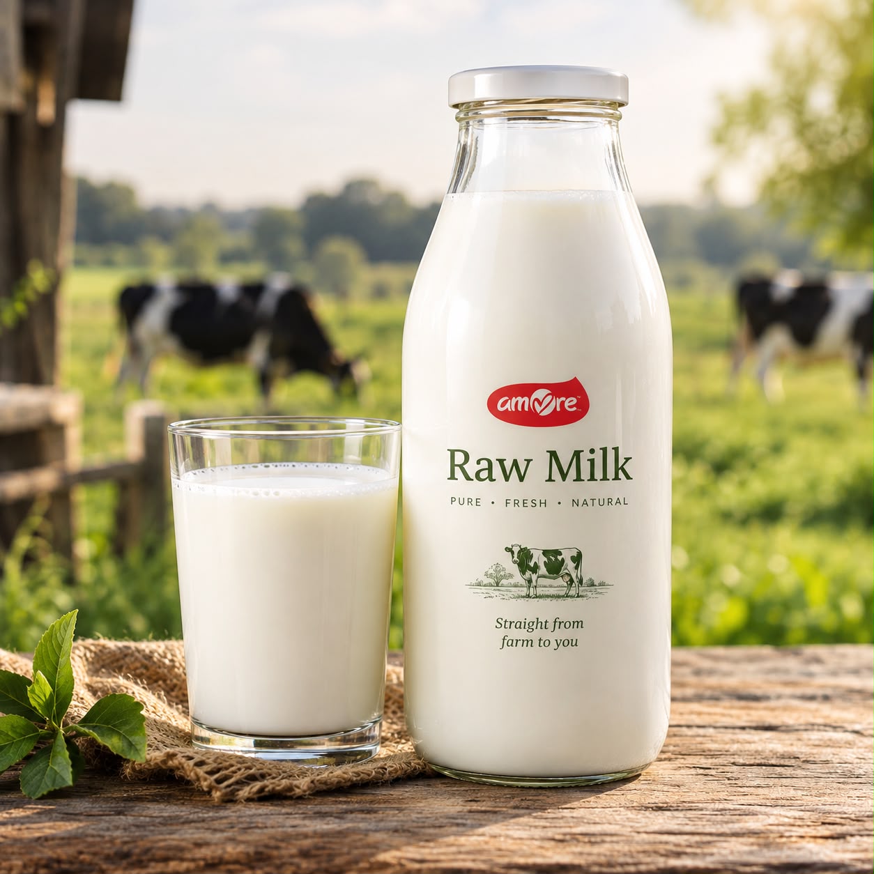 Amore Whole Milk 1L